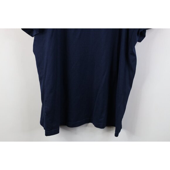 Nike Mens XL Block M University of Michigan Football Short Sleeve T-Shirt Blue - Picture 12 of 12